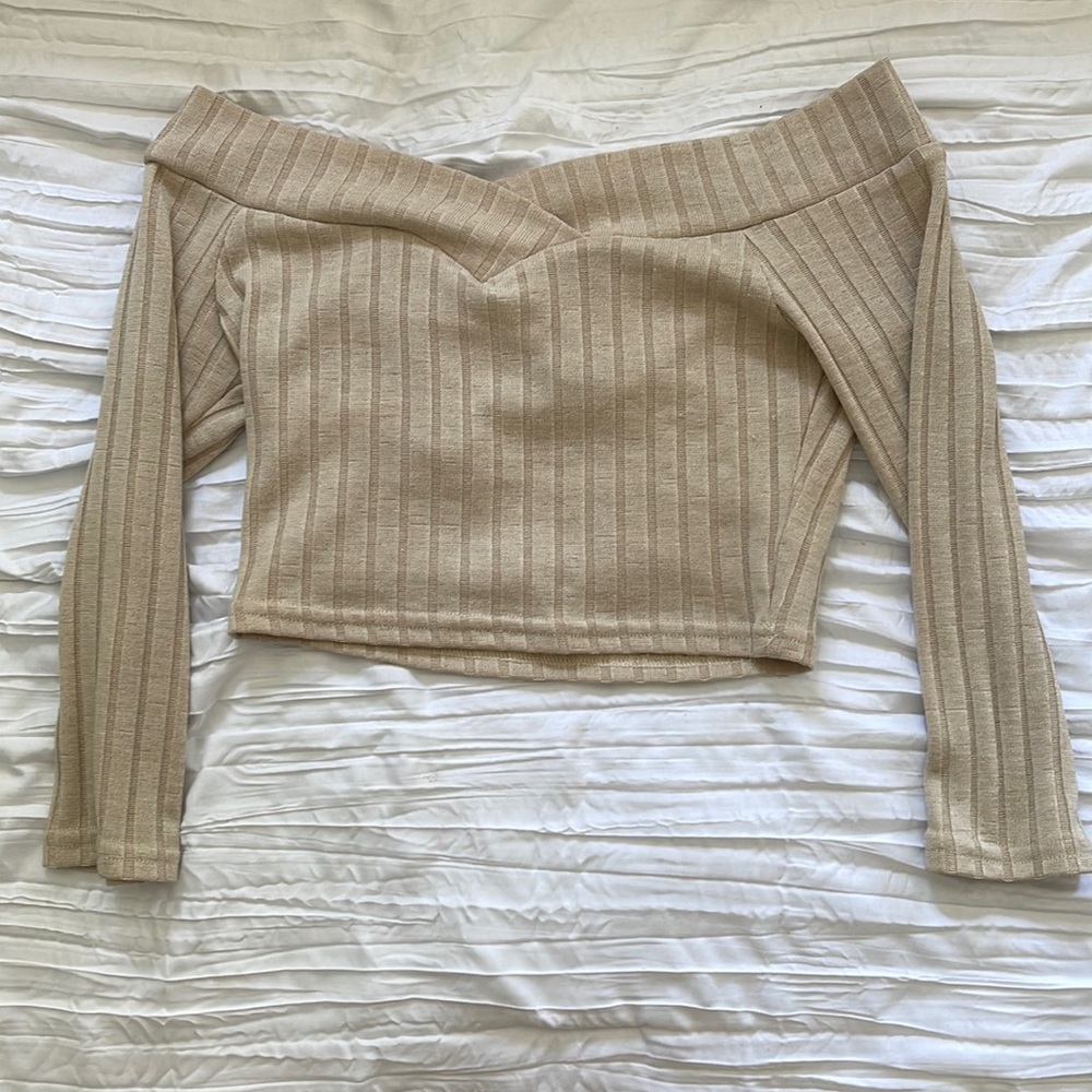 Tobi Cropped Sweater Top